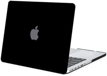 MOSISO Funda Dura Compatible con Pro 13 Pulgadas 2015 2014 2013 2012 A1502 A1425 Versión Antigua con Pantalla Retina, Carcasa Protectora de Plástico Cubierta,Negro