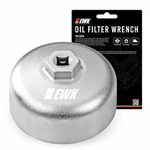 EWK 86mm 16 Flutes Forged Oil Filter Wrench for BMW Cartridge Style Oil Filter Housing Cap