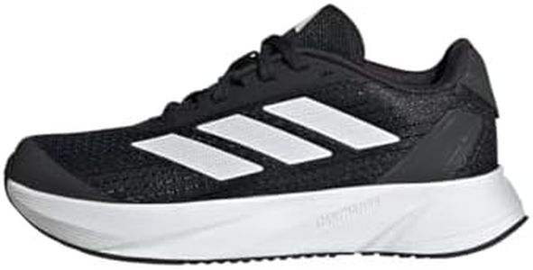 adidas Duramo Sl Shoes Kids Laces, Zapatillas Unisex niños, Core Black Ftwr White Carbon, 28 EU