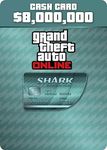 Grand Theft Auto Online Megalodon Shark Cash Card - Rockstar PC Code (Code Only)