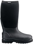 BOGS Mens Rancher Black Insulated Neoprene Warm Wellington Non Slip Boots 69142-11 UK 46 EU