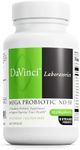 DAVINCI Labs Mega Probiotic ND 50 - Non-Dairy Probiotic Supplement with Prebiotic Fiber - Digestive & Immune Health Support* - Gut Support with Beneficial Bacteria* - 60 Vegetarian Capsules