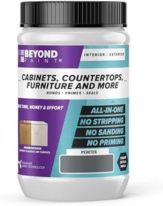 BEYOND PAINT - Furniture, Cabinets and More All-in-One Refinishing Paint Quart - Color :Pewter