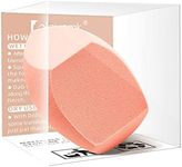 Dolovemk Tri-cut Large Makeup Sponges Blender Supple Foundation Sponge with a Flat Angle, Body Makeup Sponge Powder Puff Soft Beauty Sponge Blender Latex-Free for Foundation Bronzers Highlighters Body Makeup