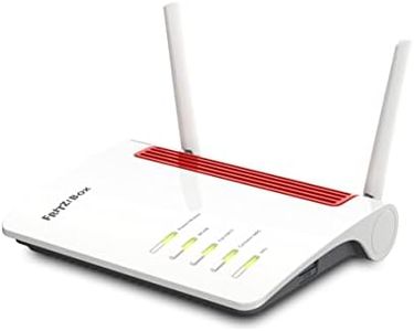 AVM FRITZ!Box 6850 LTE Edition International, Modem Router 4G/3G con Wi-Fi Dual Band fino a 1.266 Mbit/s, Mesh, 4x Gigabit Lan, 1x USB 3.0, VoIP, Base Dect, SIM Slot, Interfaccia in Italiano