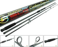 12ft Carbon Carp Rod. Hunter Pro 3pc High Carbon 12' 3.6m Carp Rod 2.75lb.