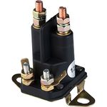 BlueStars Premium Quality 4-Pole 146154 145673 Starter Solenoid for Craftsman LT1000 Poulan Husqvarna Lawn Mower 2654 532146154 178861 168327 168327 1685290 1686981 73233 109081X