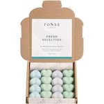 Fresh Selection Strong Scented Wax Melts 16 Pack - The Gift for Every Occasion – 4 of Our Favourite Fresh Scents – Fresh Linen, Wood Sage and Sea Salt, Nordic Fjord, Seaweed and Juniper