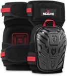 NoCry Professional Knee Pads for Work for Men — Adjustable Thigh and Shin Straps, Heavy-Duty Shell, and Thick Foam & Gel Cushioning — Ideal for Construction and Gardening
