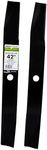 Maxpower 561298B Blade Set 42" Cut Replaces Murray OEM No. 095101E701, 92418,92418E701, 21.5 x 2.25 x 1 inches, Black