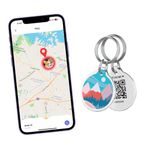 HeyBuddy® QR Code Smart Pet Tags for Dogs & Cats - Personalized Pet Tag Stores Multiple Informations, Includes Scannable GPS Coordinates, Real-Time Notifications, Health Documents & Community Alerts