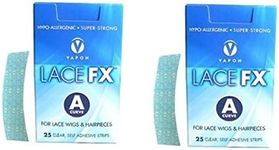 Lace FX A Curve Tape Hypo-allergenic Wig Hair Piece Adhesive Tape - 2 Packs by Vapon