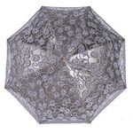 Orgrimmar Ladies Lace Parasol Umbrella Anti-UV Protection Sun Shade UPF 50+ Lightweight and Portable Folding Umbrella (Grey)