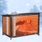 Dog House Outdoor Insulated 43.3" L