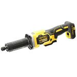 DEWALT DCG426N-XJ DCG426N-XJ-Amoladora recta escobillas XR 18V sin cargador/batería, 18 V, Yellow/Black, 125mm