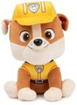 GUND PAW Patrol Rubble in Signature Construction Uniform for Ages 1 and Up, 9" (Styles May Vary)