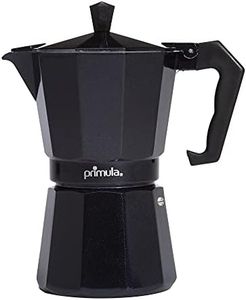 Primula PEBK-3306 6-Cup Aluminum Espresso Coffee Maker, Black