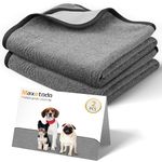 Maxetodo 2pack Pee Pads for Dogs 92*122cm Reusable Machine Washable Pee Pads Puppy Pads for Dogs,Cats,Incontinuous Pets Absorption and Non Slip Waterproof Puppy Training Pad Mats for Home,Car,Camping