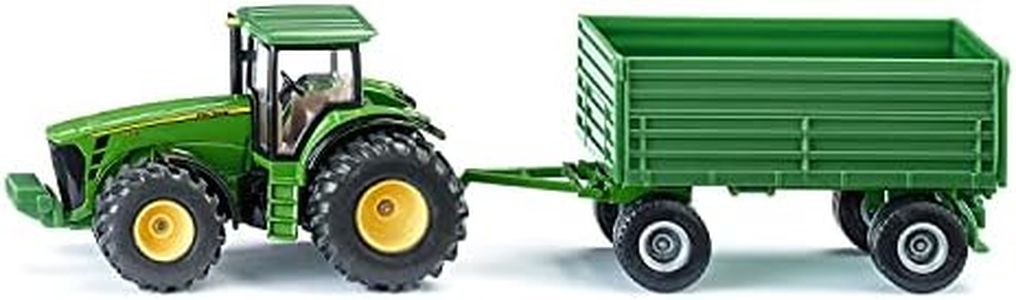 Siku - John Deere Tractor with Trailer 1:50