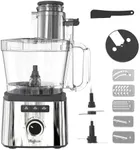Magiccos 14-Cup Lemon Slicer Food-Processor - Large Feed Chute, 13 Speeds & Pulse, 3 Programs，Cheese Shredding, Cutting Fries, Meat Chopping, Shredding and Slicing, Mixing and Doughing, for Home Use