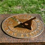 'Old Father Time' Antique Brass Weathervane