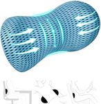 Lumbar Support Pillow for Office Chair and Car Seat, Memory Foam Back Support Pillow for Lower Back, for Traveling, Resting, Sleeping