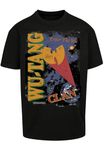 Mister Tee Men's Tang Clan Enter The Wu Oversize Tee T-Shirt, Black, L