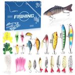 Fishing Lures Advent Calendar 2024 for Man