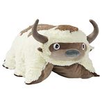 Pillow Pets 16” Appa Stuffed Animal, Nickelodeon Avatar The Last Airbender Plush Toy, White