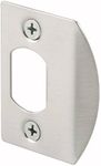 Prime-Line Products E 2457 Door Strike Plate, Satin Nickel, 2-Pack