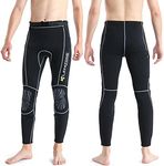 LayaTone Wetsuit Pants for Men Women 3mm Neoprene Pants Wetsuit Trousers for Swimming Surfing Diving Snorkeling Kayaking