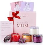 Scented Candle Gifts for Mum - 4 Long Lasting Aromatherapy Candles Mum Gifts - Candle Gift Set for Mother's Day & Birthday Presents for Mum