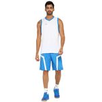 Nivia Phantom 2.0 Basketball Jersey Set-Sky Blue/White