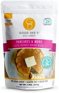 Good Dee’s Pancake, Waffle & Scone Mix - Low Carb Keto Baking Mix (1g Net Carbs, 20 Pancakes) | Sugar-Free, Gluten-Free, Grain-Free, Dairy-Free & Soy-Free | Diabetic, Atkins & WW Friendly