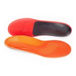 superfeet Men's Run Pain Relief Customizable Heel Stability, Carbon Fiber Insole, Orange, E UK 8-9.5