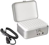 benefitbee 1set Portable Electronic Queen Cell Incubator-Carrier Box - DC 12V 54-Cell Capacity, Precision Temperature Control, Automatic Heating, for Beekeeping Batch Queen Rearing