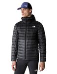 The North Face - Men’s Resolve Down Hooded Jacket - TNF Black/Asphalt Grey, XL