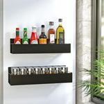 Hoenart Magnetic Spice Rack for Ref