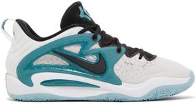 Nike KD 15 Men's Basketball Shoes, White Black Volt Photon Dust, 9
