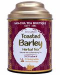 SAN-CHA Tea Boutique, Barley Tea, Caffeine Free Herbal Tea, 25 Pyramid Tea Bags, Toasted Aroma, Natural Anti Inflammatory Tea, Detox Tea - 25 Gram