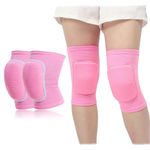 AYNKH 1 Pair Stretchy Knee Pads, Soft Brace Breathable Sleeve Protective for Men Women Kids Dance Volleyball Football Yoga Tennis Cycling Jogging