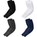 Arm Sleeves for Men Women Youth, UV Sun Protection, Tattoo Cover Up, Cooling, Compression Sports Sleeve - 2 & 4 Pairs