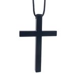 Motaney Simple Cross Pendant Rear View Mirror Accessories, Premium Alloy Cross Car Hanging Ornament, Car Mirror Hanging Accessories, Cute Car Decor Rearview Mirror Charm- Big Size