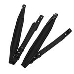 Accordion Straps, Adjustable Padded Accordion Straps PU Bass Shoulder Straps for 16-120 Bass (Black) Accordion Straps Adult Performance Accessory