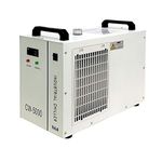 S&A Genuine CW-5000AG Industrial Water Chiller 6L Capacity (Shipped from Europe Free Duty & VAT) Cooling Water for 80W/100W CO2 Laser Engraving Cutting Machine