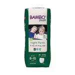 Bambo Nature Eco Friendly Dreamy Night Pants for Boys 8-15 Years (35-50 Kgs), 10 Count