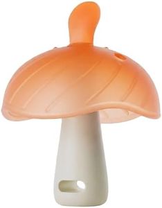 Aurrea Baby Umbrella Teething Toy, Food Grade Silicone Teether for 0-12 Months - BPA Free Infant Chew Toy with Travel Case, Easy to Hold & Clean Teething Relief, Baby Shower Favorite