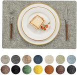 Romanstile Vinyl Placemats Set of 4