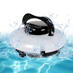 SUPERFASTRACING Cordless Robotic Pool Cleaner for Under Ground/Above Ground Pool with 5200mAh Large-Capacity Battery Up to 120Mins Runtime