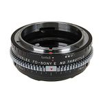 Vizelex CINE ND Throttle Lens Adapter Compatible with Canon FD and FL 35mm Film Lenses to Sony E-Mount Cameras - by Fotodiox Pro